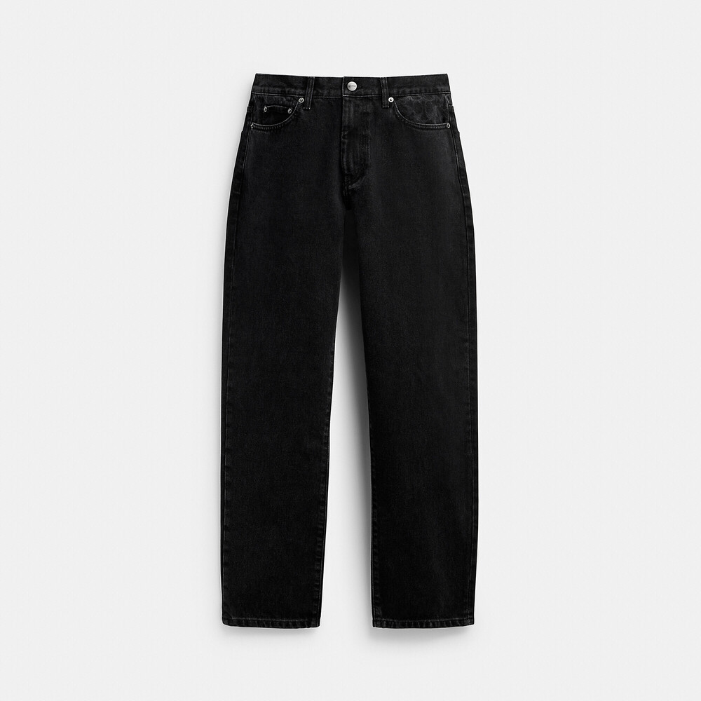 Coach Outlet Men's Straight Fit Denim Jeans Size 30